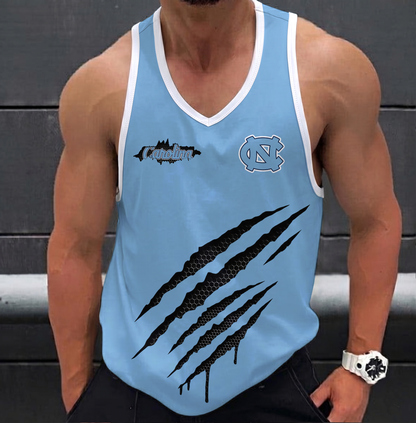 SPECIAL EDITION - NEW CUSTOMIZED NCAA CWS29 NTH NORTH CAROLINA TAR HEELS UNISEX TANK TOP