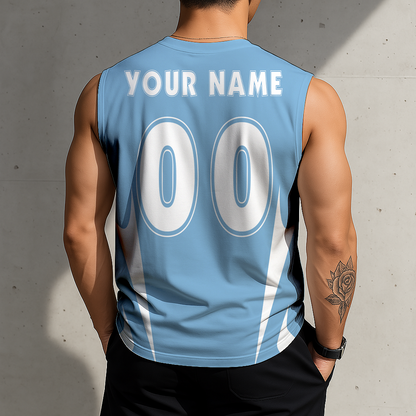 ACTIVE OFFER - NEW CUSTOMIZED | NCAA CWS29 NTH NC TAR HEELS MEN'S GYM SHIRT