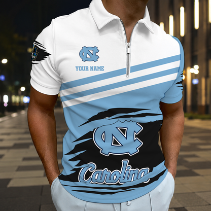 SPECIAL EDITION - NEW CUSTOMIZED NCAA CWS29 NTH NORTH CAROLINA TAR HEELS T-SHIRT, POLO SHIRT, ZIP POLO SHIRT, SWEATSHIRT, HOODIE & ZIP HOODIE