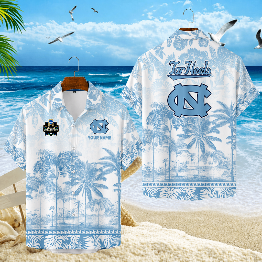 LIMITED EDITION - NEW CUSTOMIZED CWS29 NTH NORTH CAROLINA TAR HEELS UNISEX HAWAIIAN SHIRT