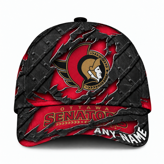LIMITED EDITION - NEW CUSTOMIZED NHL29 OSN OTTAWA SENATORS CLASSIC CAP