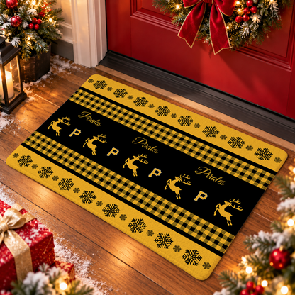 VIRAL EDITION - NEW CUSTOMIZED MLB29 PHP PITTSBURGH PIRATES WATER-ABSORBENT FLOOR MAT
