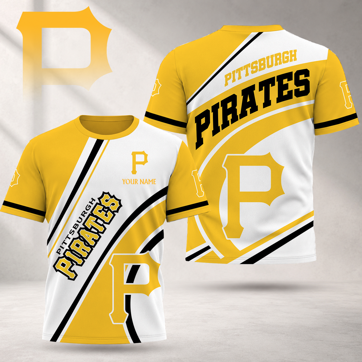 EXCLUSIVE EDITION - NEW CUSTOMIZED MLB29 PHP PITTSBURGH PIRATES T-SHIRT, POLO SHIRT, ZIP POLO SHIRT, SWEATSHIRT, HOODIE & ZIP HOODIE
