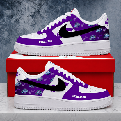 ELITE EDITION - NEW CUSTOMIZED NBA29 UJZ UTAH JAZZ AF1 SNEAKERS