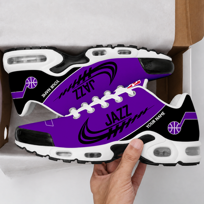 LIMITED EDITION - NEW CUSTOMIZED NBA29 UJZ UTAH JAZZ AIR MAX PLUS SNEAKERS
