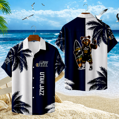 FINAL SALE - NEW CUSTOMIZED NBA29 UJZ UTAH JAZZ UNISEX HAWAIIAN SHIRT