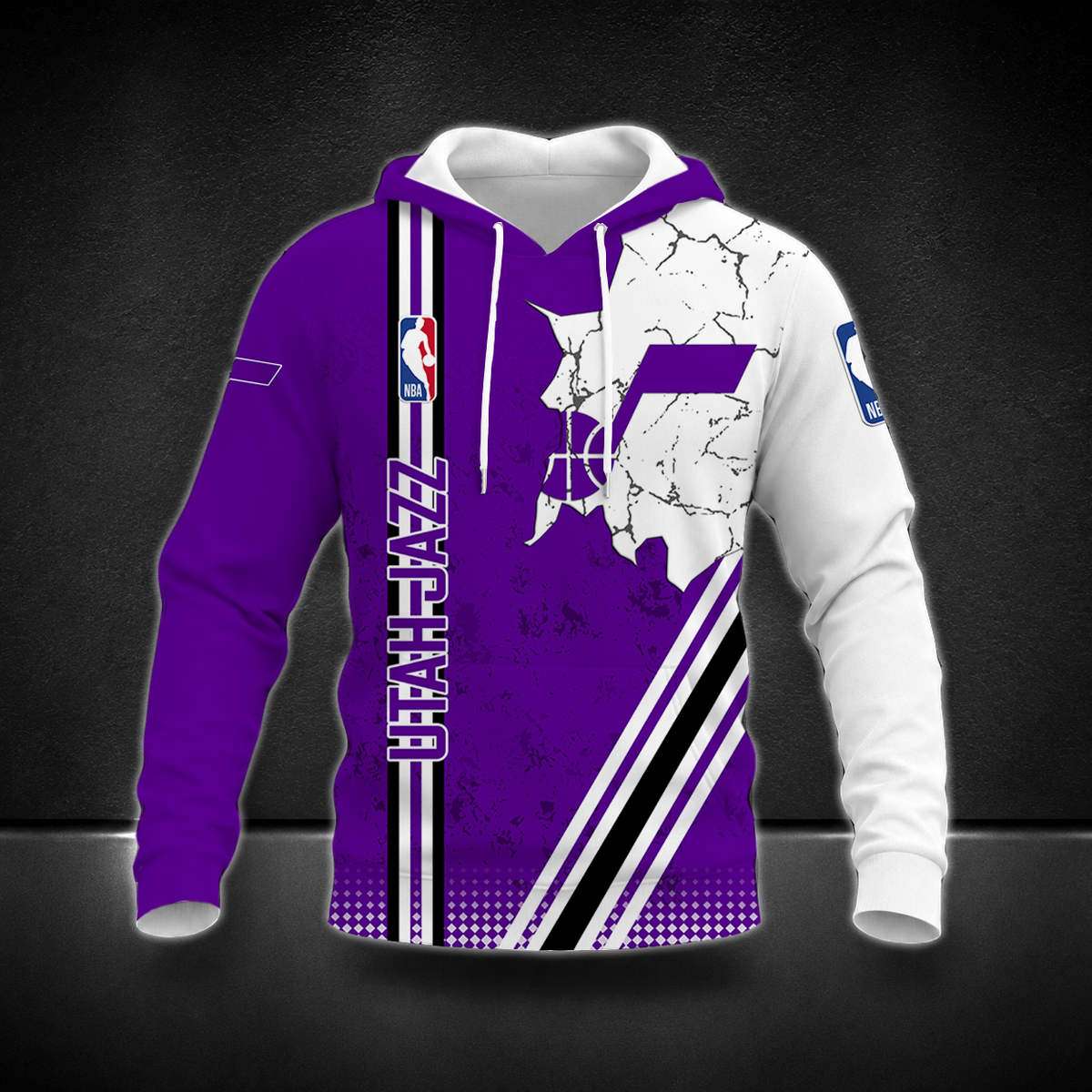 FINAL SALE - NEW CUSTOMIZED NBA29 UJZ UTAH JAZZ T-SHIRT, POLO SHIRT, ZIP POLO SHIRT, SWEATSHIRT, HOODIE & ZIP HOODIE