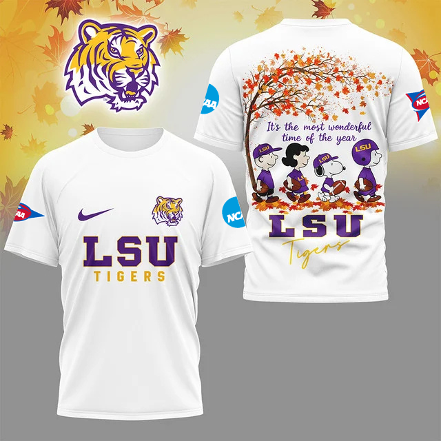 VIRAL EDITION - NEW CUSTOMIZED NCAA FBS29 LST LSU TIGERS T-SHIRT, SWEATSHIRT, HOODIE & ZIP HOODIE