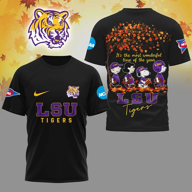 VIRAL EDITION - NEW CUSTOMIZED NCAA FBS29 LST LSU TIGERS T-SHIRT, SWEATSHIRT, HOODIE & ZIP HOODIE