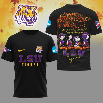 VIRAL EDITION - NEW CUSTOMIZED NCAA FBS29 LST LSU TIGERS T-SHIRT, SWEATSHIRT, HOODIE & ZIP HOODIE