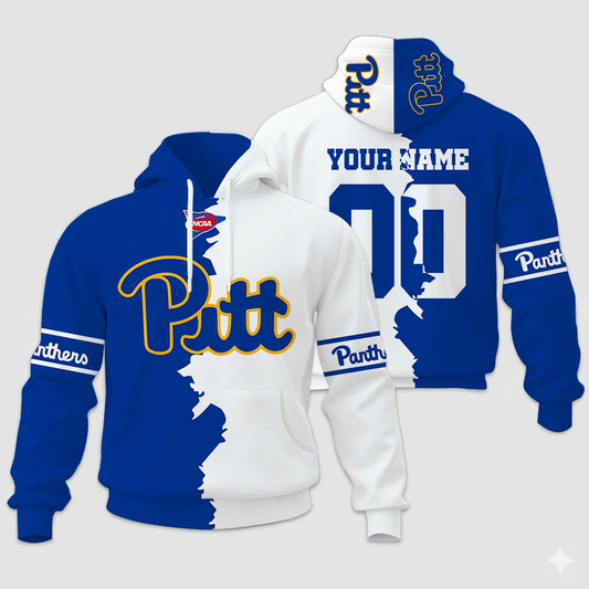 LIMITED EDITION - NEW CUSTOMIZED NCAA FBS02 PIP PI PANTHERS UNISEX HOODIE & ZIP HOODIE