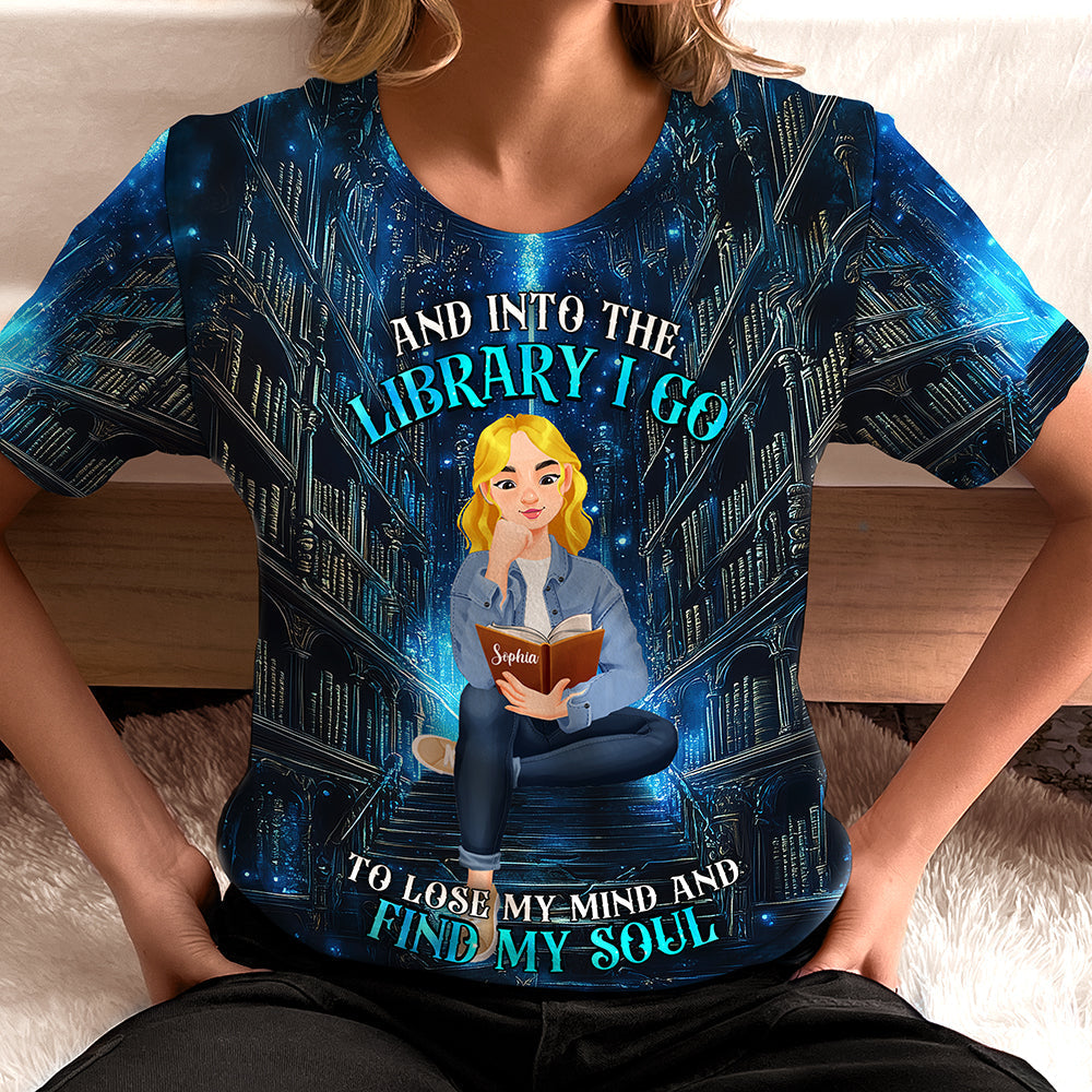 Personalized Gifts For Book Lovers - Personalized 3D Printed Hoodie, T Shirt, Zip Hoodie & Sweatshirt