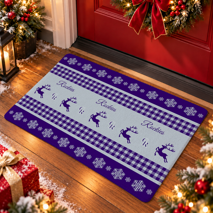 VIRAL EDITION - NEW CUSTOMIZED MLB30 COR COLORADO ROCKIES WATER-ABSORBENT FLOOR MAT