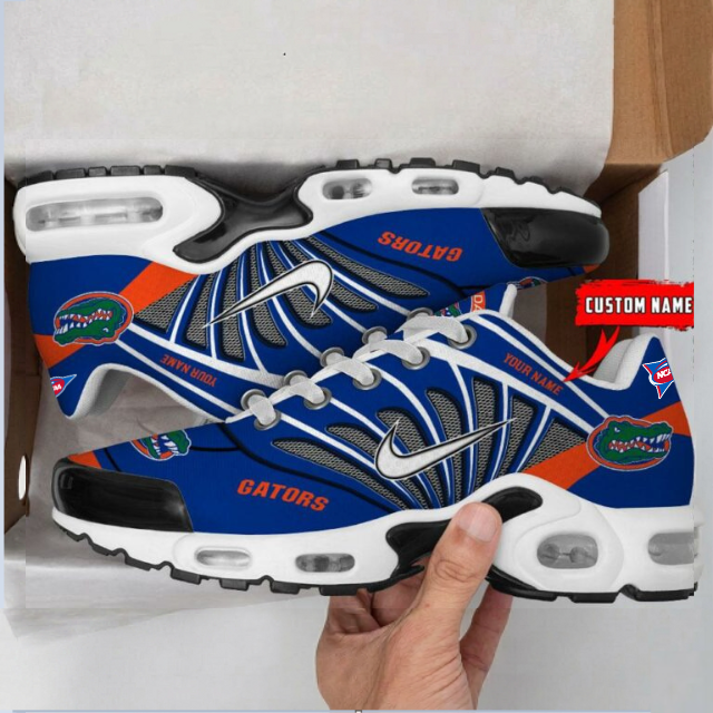 ELITE EDITION - NEW CUSTOMIZED NCAA FBS30 FLG FL GATORS UNISEX AIR MAX PLUS SNEAKERS