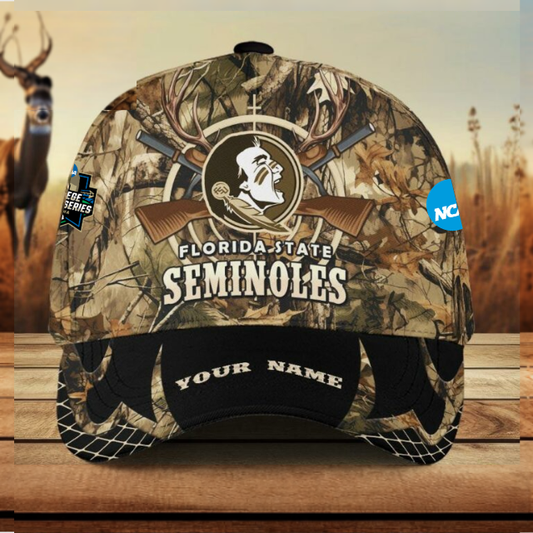LIMITED EDITION - NEW CUSTOMIZED CWS NCAA30 FLS FL SEMINOLES CLASSIC CAP