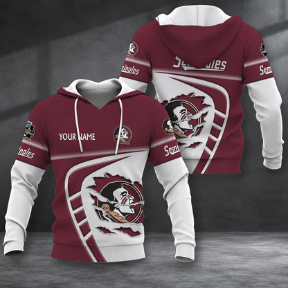 SPECIAL EDITION - NEW CUSTOMIZED NCAA CWS30 FLS FLORIDA STATE SEMINOLES T-SHIRT, POLO SHIRT, ZIP POLO SHIRT, SWEATSHIRT, HOODIE & ZIP HOODIE