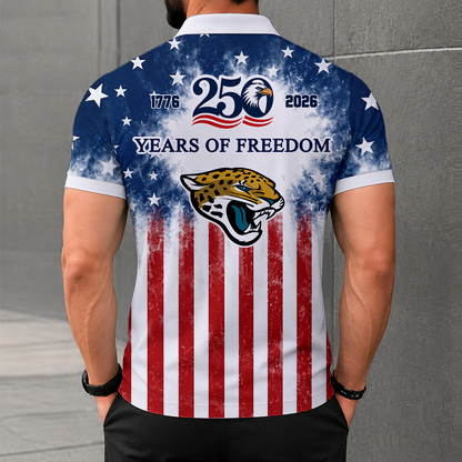 MEGA SALE - NEW CUSTOMIZED NFL30 JSJ JACKSONVILLE JAGUARS POLO SHIRT, ZIP POLO SHIRT & T-SHIRTS