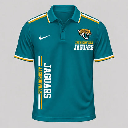 VIRAL EDITION - NEW CUSTOMIZED NFL30 JSJ JACKSONVILLE JAGUARS T-SHIRT, POLO SHIRT, ZIP POLO SHIRT, SWEATSHIRT, HOODIE & ZIP HOODIE