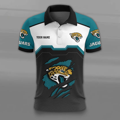 VIRAL EDITION - NEW CUSTOMIZED NFL30 JSJ JACKSONVILLE JAGUARS T-SHIRT, POLO SHIRT, ZIP POLO SHIRT, SWEATSHIRT, HOODIE & ZIP HOODIE