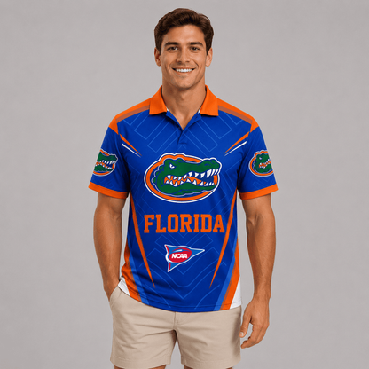 ELITE EDITION - NEW CUSTOMIZED NCAA FBS30 FLG FLORIDA GATORS POLO SHIRT, ZIP POLO SHIRT, HOODIE, ZIP HOODIE, T-SHIRT & SWEATSHIRT
