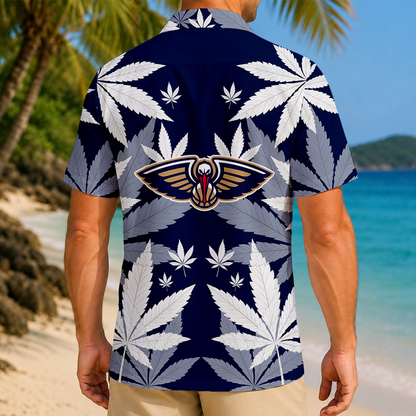 FINAL SALE - NEW CUSTOMIZED NBA30 NOP NEW ORLEANS PELICANS UNISEX HAWAIIAN SHIRT