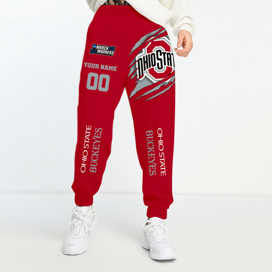 LIMITED DROP - NEW CUSTOMIZED | NCAA MAM30 OSB OS BUCKEYES UNISEX LONG PANTS