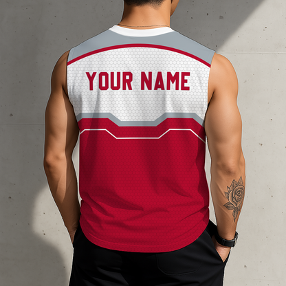 LIMITED EDITION - NEW CUSTOMIZED NCAA MAM30 OSB OHIO STATE BUCKEYES MEN'S GYM SHIRT