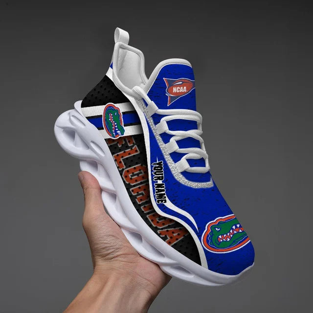 HOT DEAL - NEW CUSTOMIZED NCAA FBS30 FLG FLORIDA GATORS CLUNKY SNEAKERS