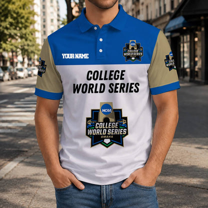 VIRAL EDITION - NEW CUSTOMIZED NCAA CWS31 CWS COLLEGE WORLD SERIES T-SHIRT, POLO SHIRT, ZIP POLO SHIRT, SWEATSHIRT, HOODIE & ZIP HOODIE