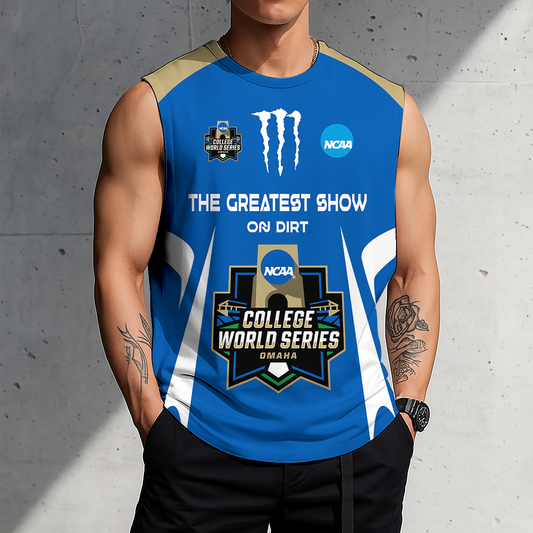 ACTIVE OFFER - NEW CUSTOMIZED | NCAA CWS31 COLLEGE WORLD SERIES MEN'S GYM SHIRT