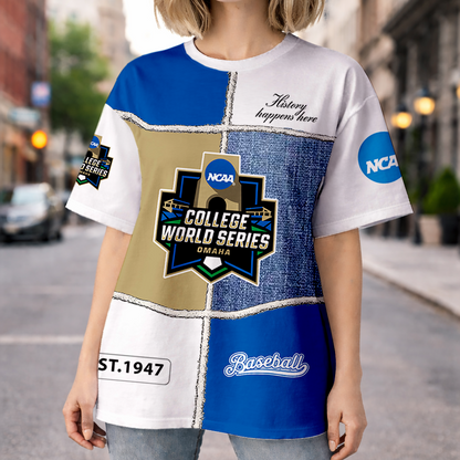 LIMITED DROP - NEW CUSTOMIZED | NCAA CWS31 COLLEGE WORLD SERIES HOODIE, T-SHIRTS, ZIP HOODIE, SWEATSHIRTS & POLO SHIRT