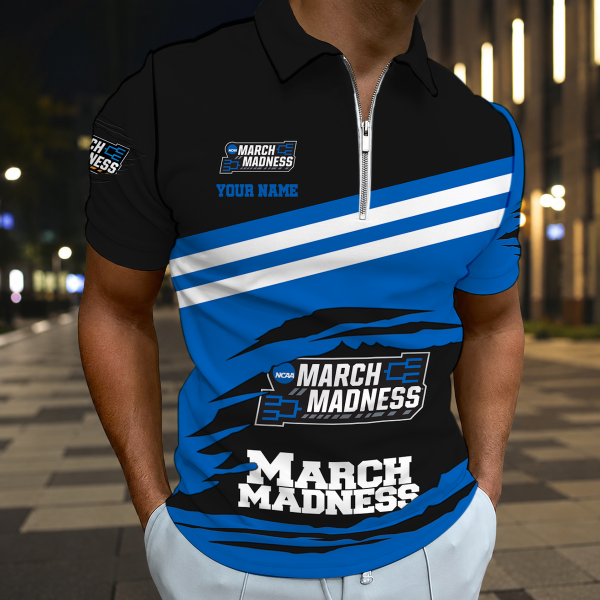 EXCLUSIVE EDITION - NEW CUSTOMIZED NCAA MAM31 MARCH MADNESS T-SHIRT, POLO SHIRT, ZIP POLO SHIRT, SWEATSHIRT, HOODIE & ZIP HOODIE