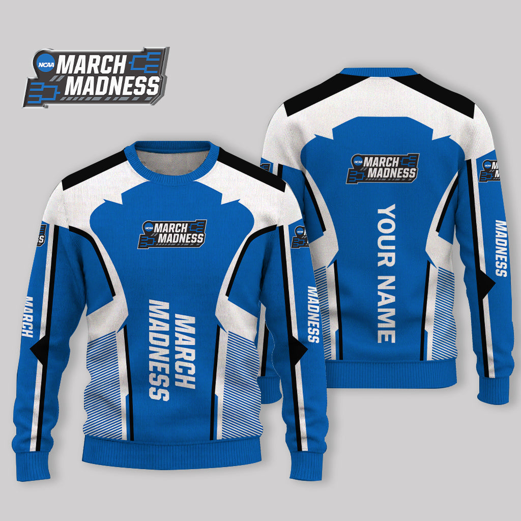LIMITED EDITION - NEW CUSTOMIZED NCAA MAM31 MAM MARCH MADNESS UGLY SWEATER