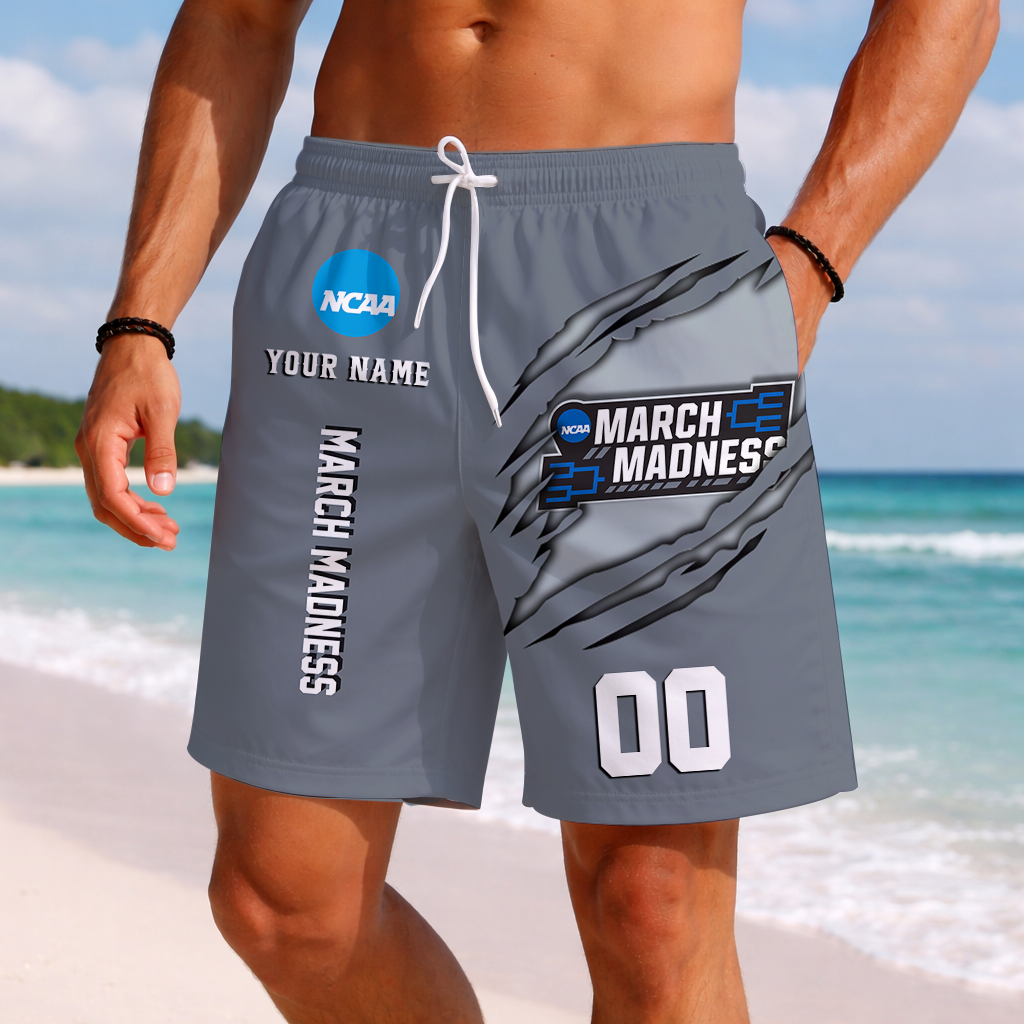 LIMITED DROP - NEW CUSTOMIZED | NCAA MAM31 MARCH MADNESS SHORT PANTS