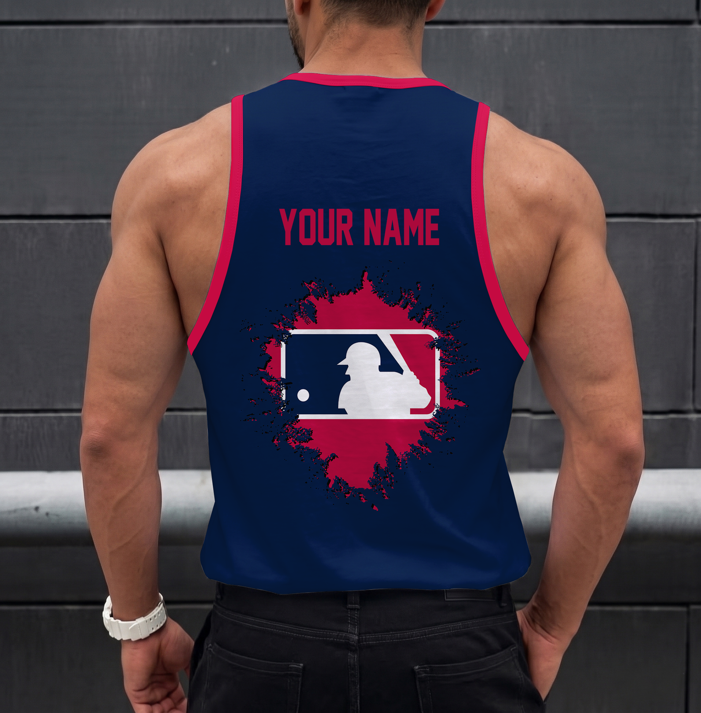 FINAL SALE - NEW CUSTOMIZED MLB31 MAJOR LEAGUE BASEBALL UNISEX TANK TOP