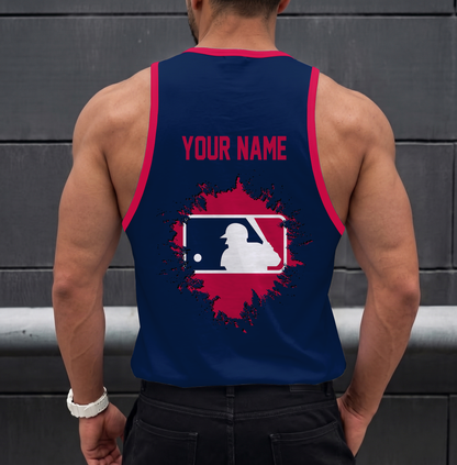 FINAL SALE - NEW CUSTOMIZED MLB31 MAJOR LEAGUE BASEBALL UNISEX TANK TOP
