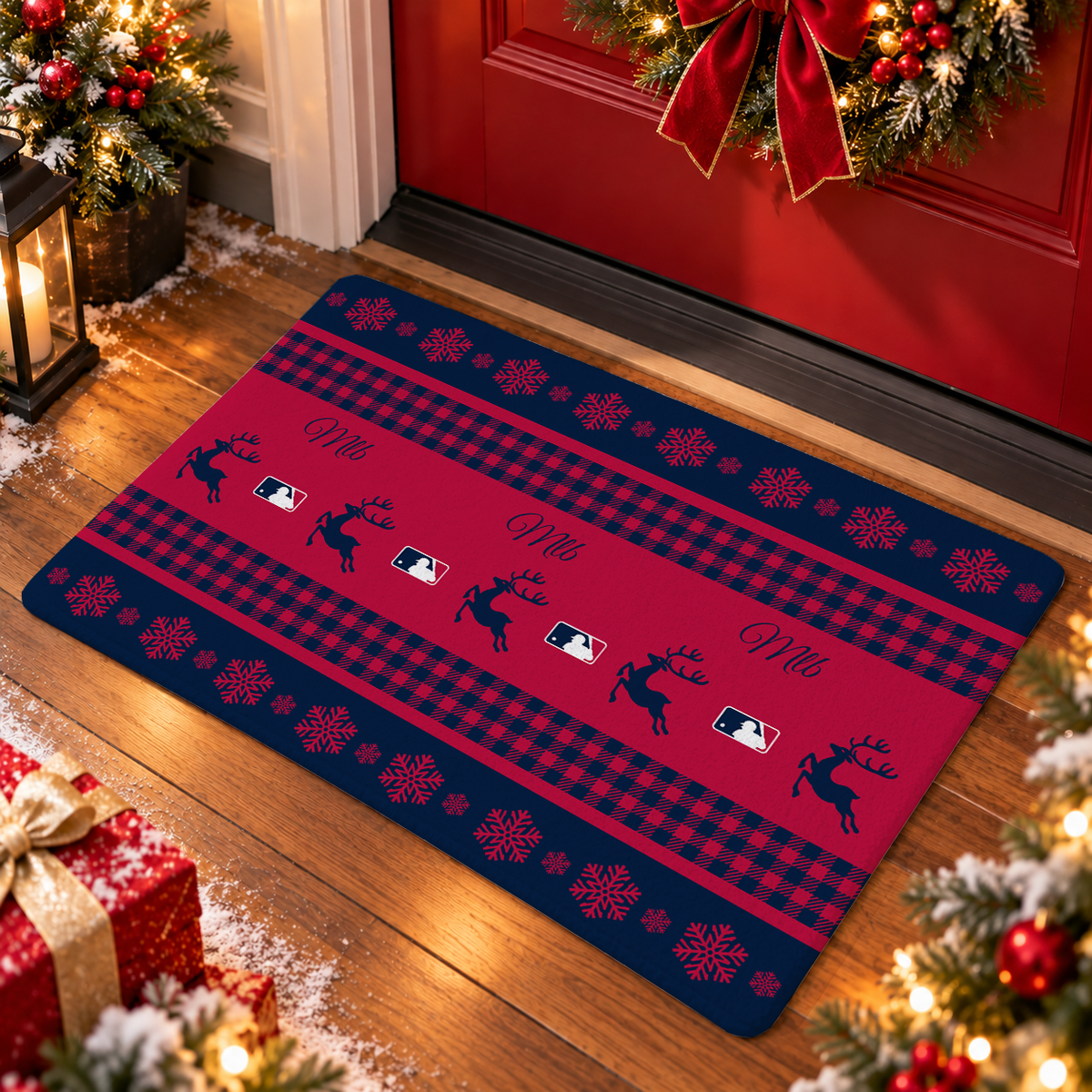 VIRAL EDITION - NEW CUSTOMIZED MLB31 MAJOR LEAGUE BASEBALL WATER-ABSORBENT FLOOR MAT