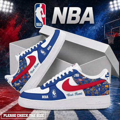 LIMITED EDITION - NEW CUSTOMIZED NBA31 NBA NATIONAL BASKETBALL ASSOCIATION AF1 SHOES