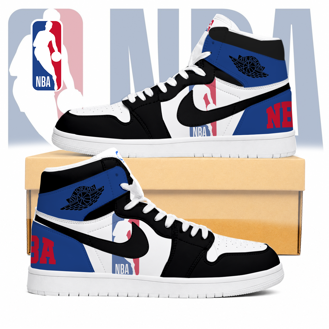 FINAL SALE - NEW CUSTOMIZED NBA31 NATIONAL BASKETBALL ASSOCIATION AIR JORDAN SNEAKERS