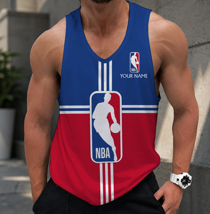 FINAL SALE - NEW CUSTOMIZED NBA31 NATIONAL BASKETBALL ASSOCIATION MEN'S TANK TOP