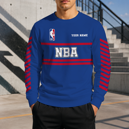 FINAL SALE - NEW CUSTOMIZED NBA31 NBA NATIONAL BASKETBALL ASSOCIATION UNISEX SWEATSHIRT