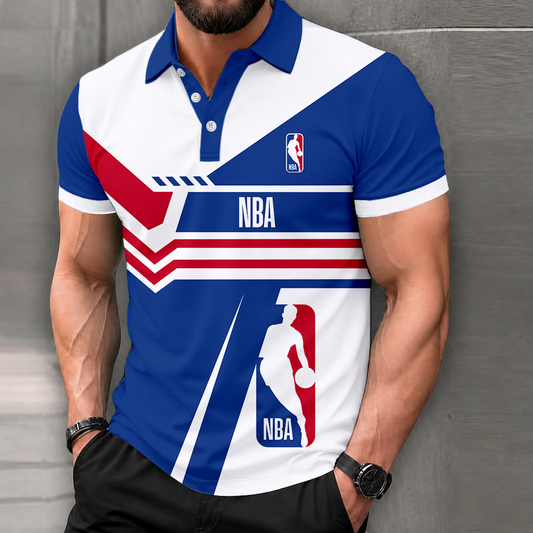 FINAL SALE - NEW CUSTOMIZED NBA31 NATIONAL BASKETBALL ASSOCIATION POLO SHIRT, ZIP POLO SHIRT & T-SHIRTS