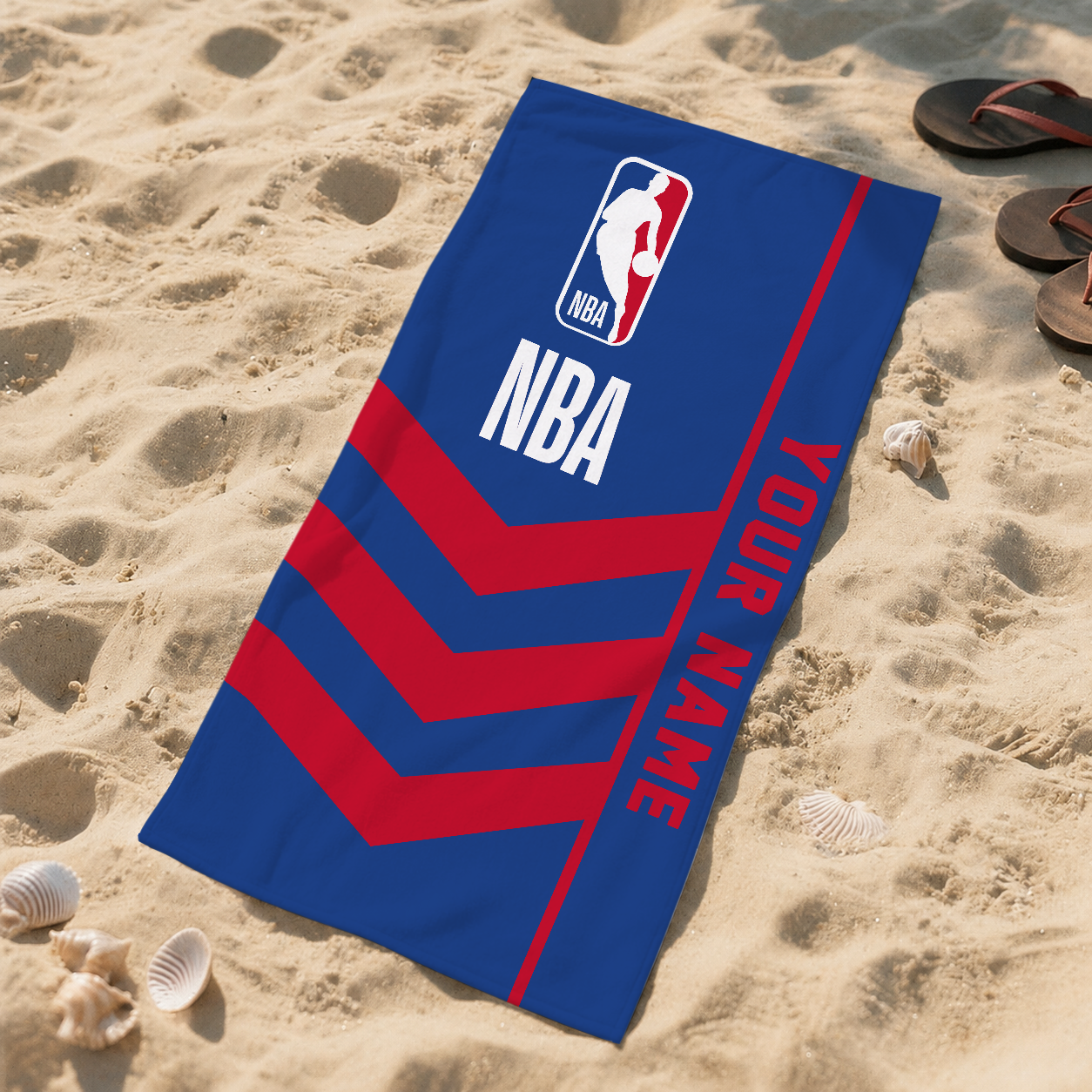 HOT DEAL - NEW CUSTOMIZED NBA31 NATIONAL BASKETBALL ASSOCIATION BEACH TOWEL FOR FAN