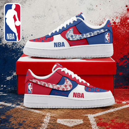 LIMITED EDITION - NEW CUSTOMIZED NBA31 NATIONAL BASKETBALL ASSOCIATION AF1 SNEAKERS
