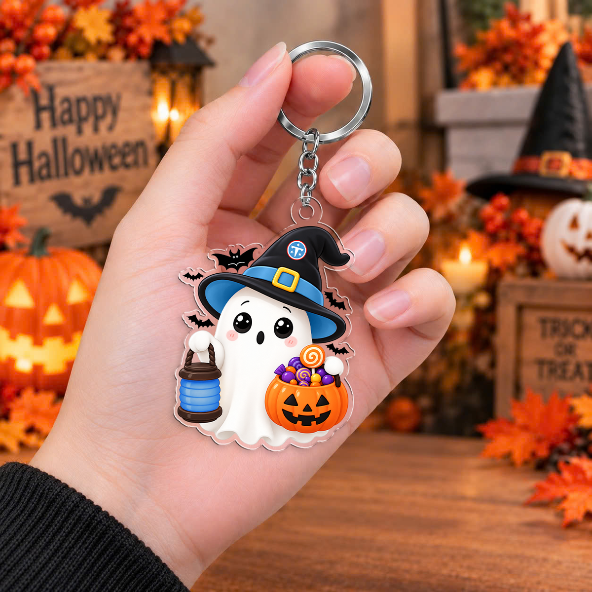 VIRAL EDITION - NEW CUSTOMIZED NFL31 TST TENNESSEE TITANS ACRYLIC KEYCHAIN