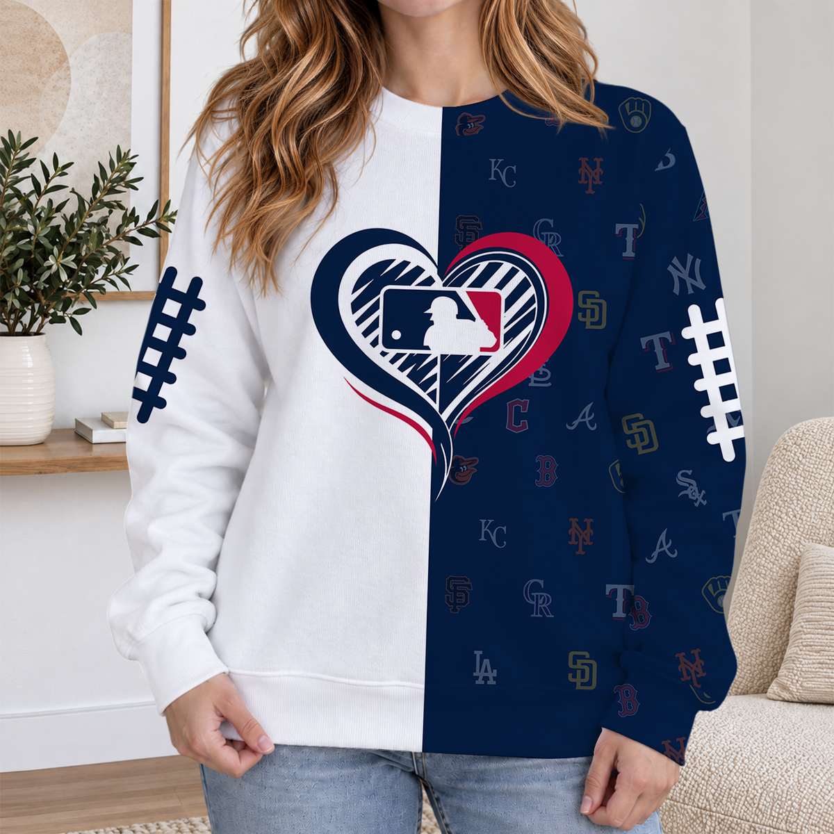 SPECIAL EDITION - NEW CUSTOMIZED MLB32 ALL TEAMS RIBBED HOODIE & SWEATSHIRT