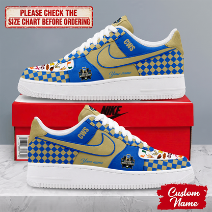 SPECIAL EDITION - NEW CUSTOMIZED NCAA CWS32 ALL TEAMS AF1 SHOES