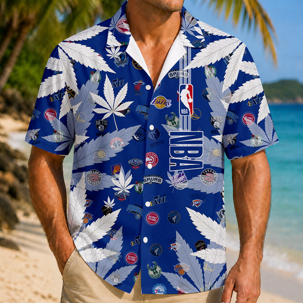FINAL SALE - NEW CUSTOMIZED NBA32 NBA ALL TEAMS UNISEX HAWAIIAN SHIRT