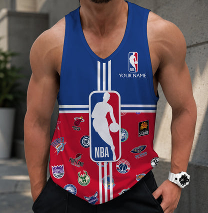 FINAL SALE - NEW CUSTOMIZED NBA32 ALL TEAMS MEN'S TANK TOP