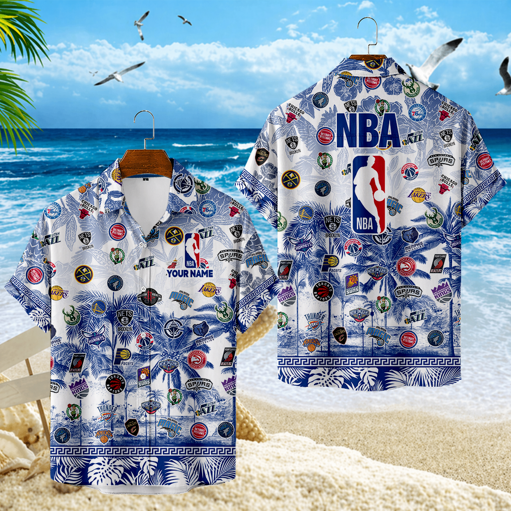 FINAL SALE - NEW CUSTOMIZED NBA32 NBA ALL TEAMS UNISEX HAWAIIAN SHIRT